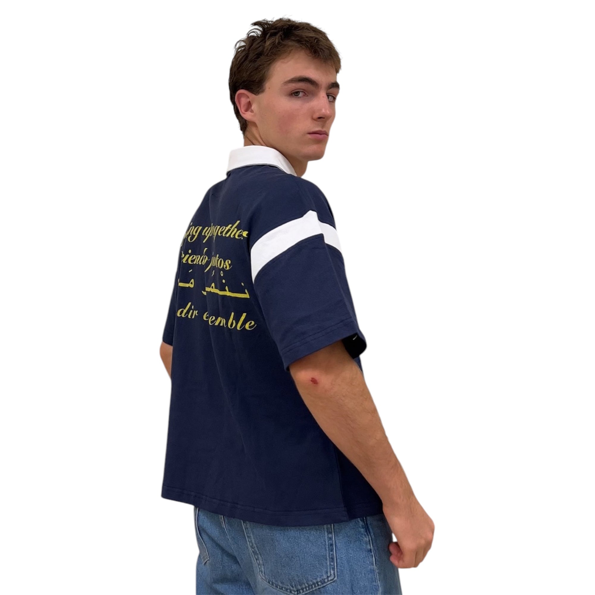 Justom Nº.48 Navy Polo